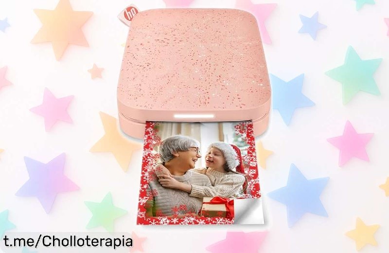 HP Sprocket 2x3 Impresora Fotográfica Portátil Instantánea desde el Móvil