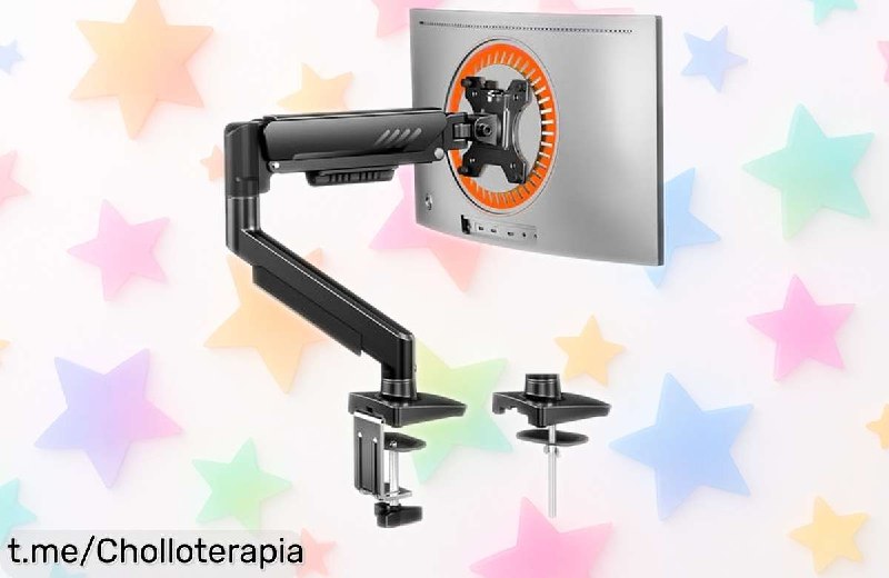 ErGear Soporte de Monitor Ergonómico para Pantallas de 13-34 Pulgadas