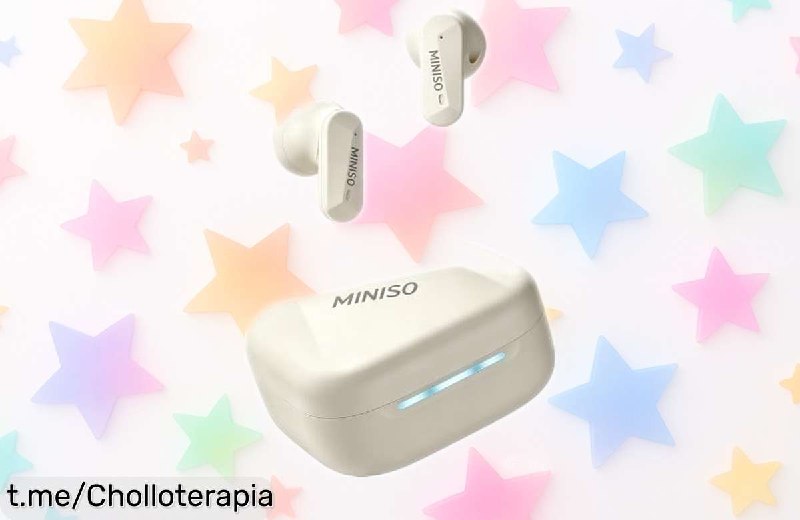 Auriculares Traductor MINISO MS119 Bluetooth 6.0 con 165 Idiomas