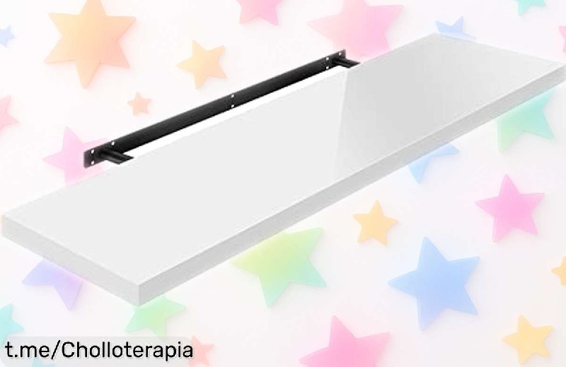 Estante de Pared Flotante WOLTU RG9483ws - Diseño Moderno y Resistente
