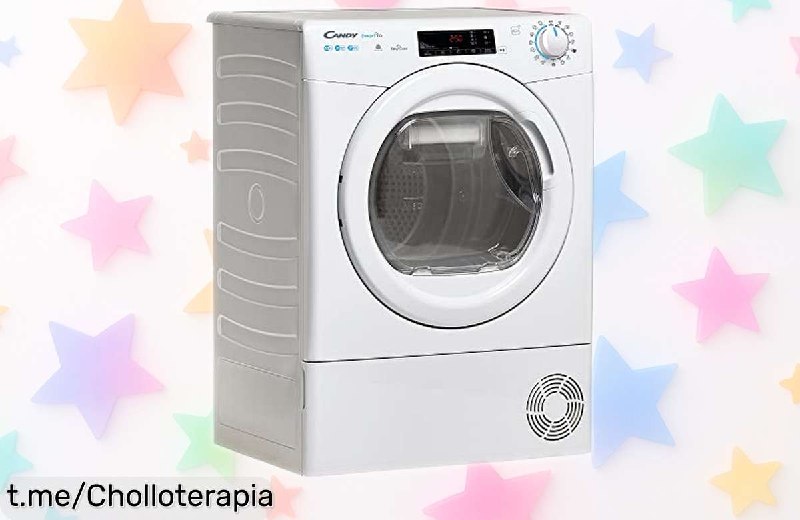 Secadora Candy Smart Pro CSOE H10A2TES 10kg con Bomba de Calor y WiFi