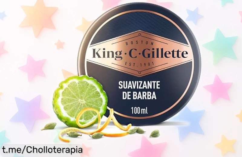 King C. Gillette Suavizante de Barba - Cuidado Profundo con Aroma Irresistible