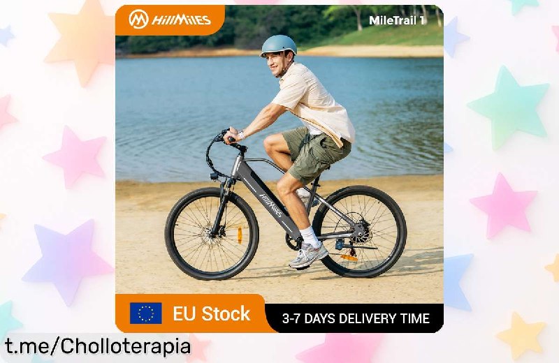 Bicicleta Eléctrica de Montaña HillMiles MileTrail con Cupón Descuento