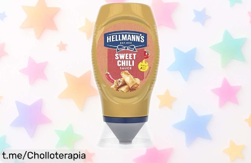 Hellmann's Salsa Sweet Chili 250ml - Sabor Dulce y Picante Natural