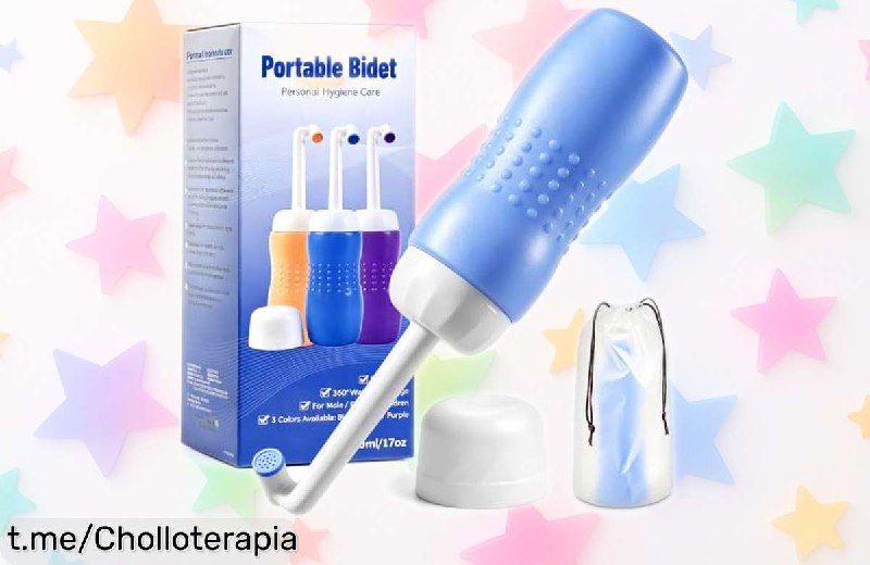 Showvigor Bidet Portátil 360° Boquilla Giratoria para Limpieza Íntima