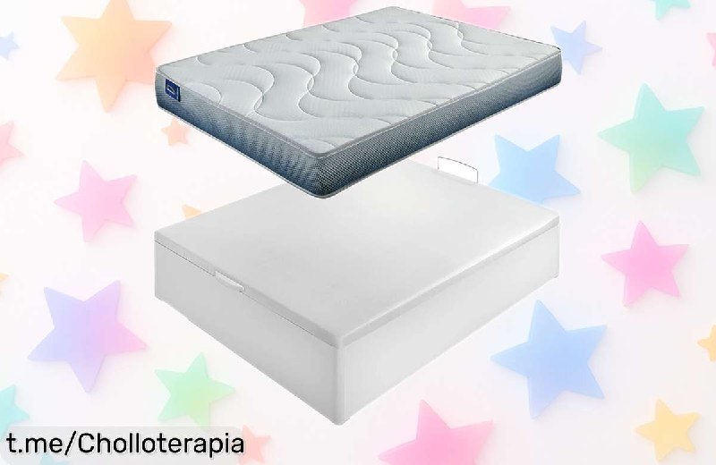 Pack Colchón y Canapé MAX ADAPT Y9 Somnalis 135x190cm en Conforama