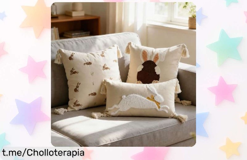 Pack 3 Fundas de Almohada Terciopelo 3D Bordadas con Cremallera Oculta