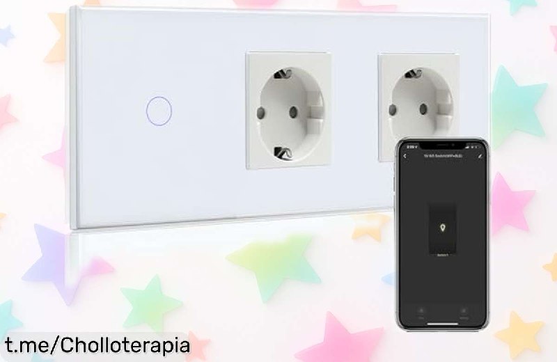 Enchufe Doble WiFi BSEED con Control por Voz y App