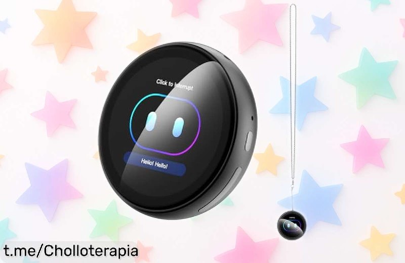 Traductor Instantáneo Z01 AI Badge con 60 Idiomas y Pantalla HD