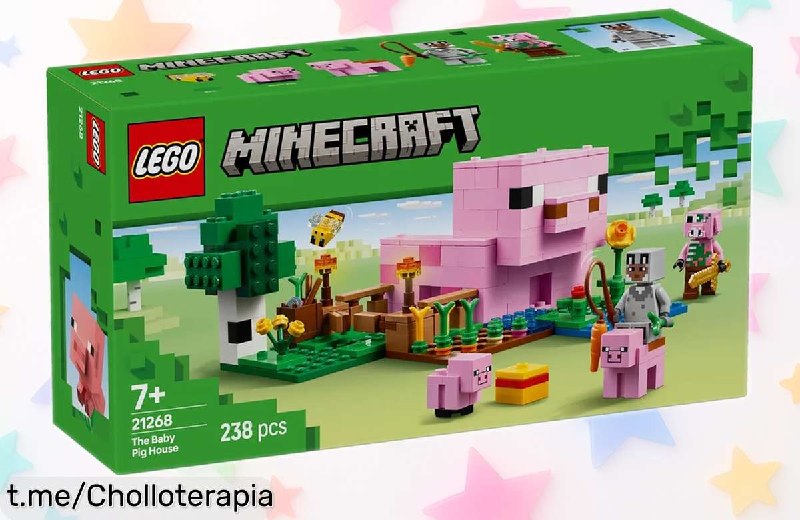 LEGO Minecraft: La Casita de Baby Pig 21268 para Construir y Jugar