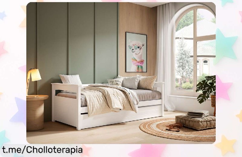 Cama Nido Dúplex 90x190cm con Somier Incluido