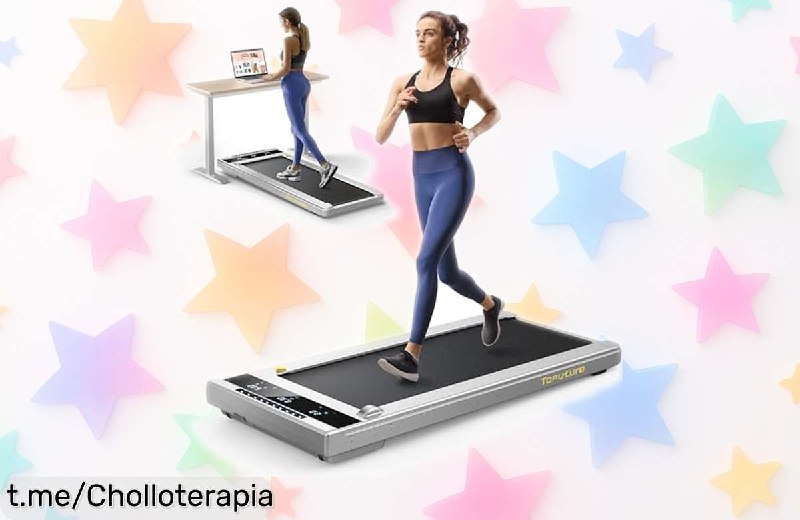 Cinta de Correr Ultrafina y Silenciosa con Mando Bluetooth