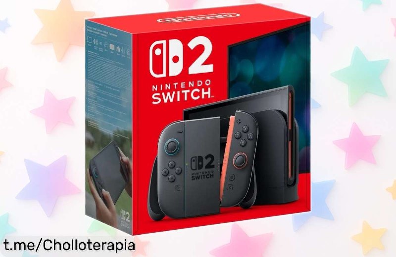 Nintendo Switch 2 Consola Next-Gen 7.9" 120Hz con Joycon Mejorados y Garantía Oficial