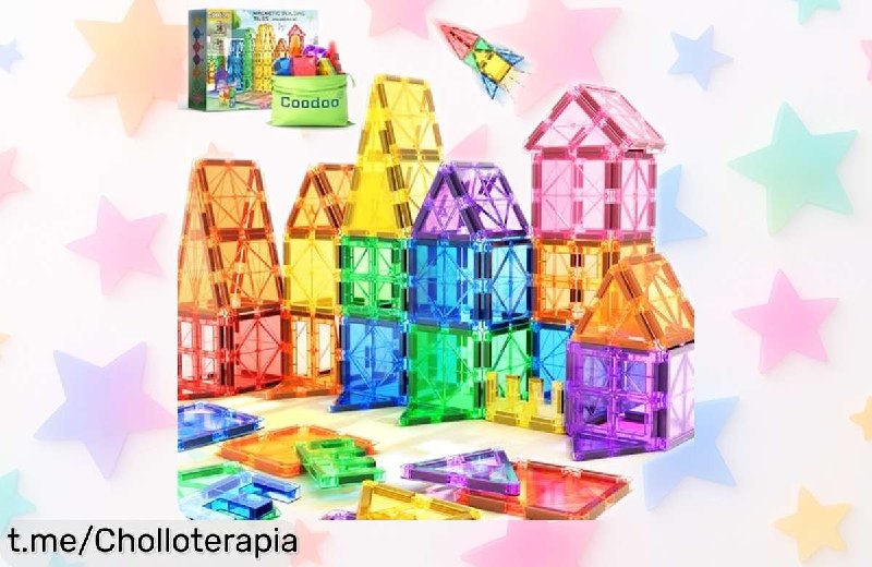 Bloques Magnéticos de Construcción Coodoo 36 Piezas