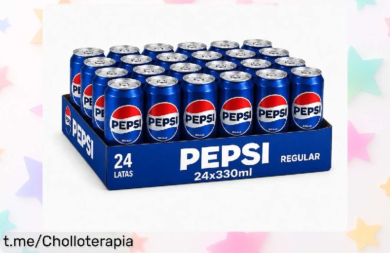 Pack 24 Latas Pepsi Regular 330ml