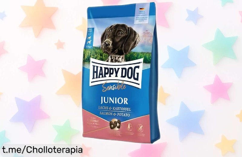 Happy Dog Supreme Sensible Junior Pienso para Cachorros con Pollo y Salmón