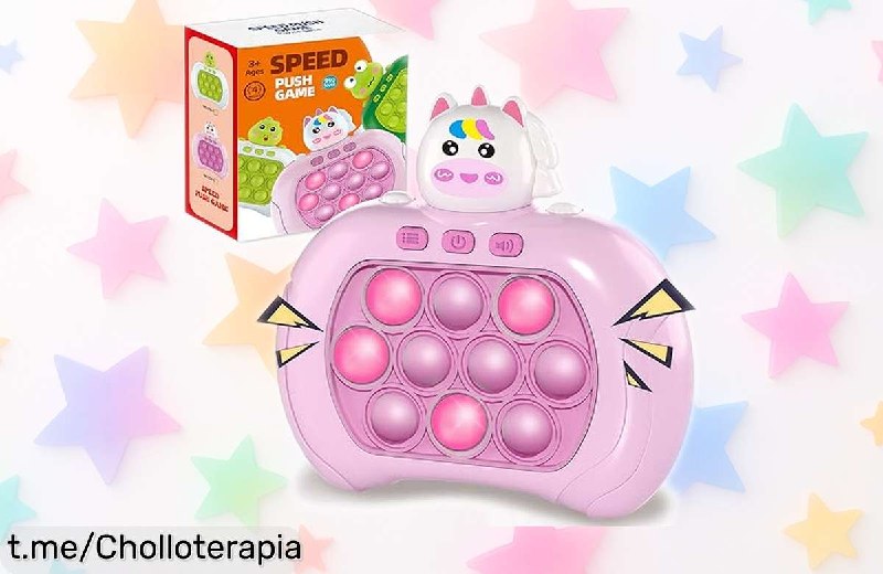 Juego Antiestrés de Burbujas Electrónicas con 999 Niveles