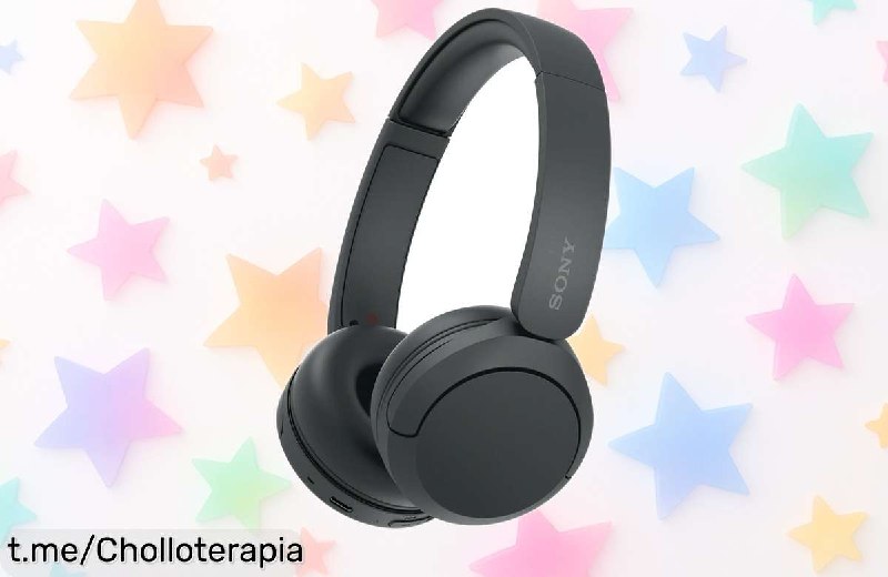 Auriculares Inalámbricos Sony WH-CH520 con 50 Horas de Batería