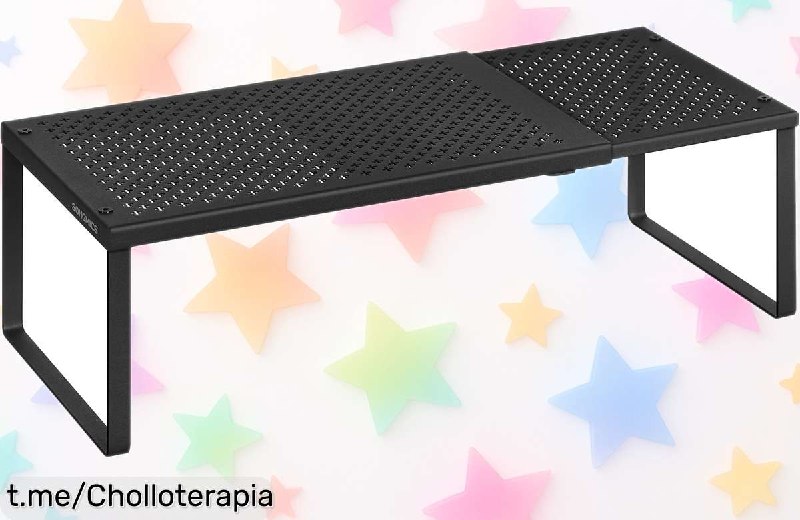Songmics Organizador Extensible Metálico para Cocina y Armario