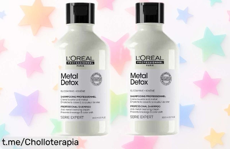 Pack 2 Champús L'Oréal Professionnel Metal Detox 300ml