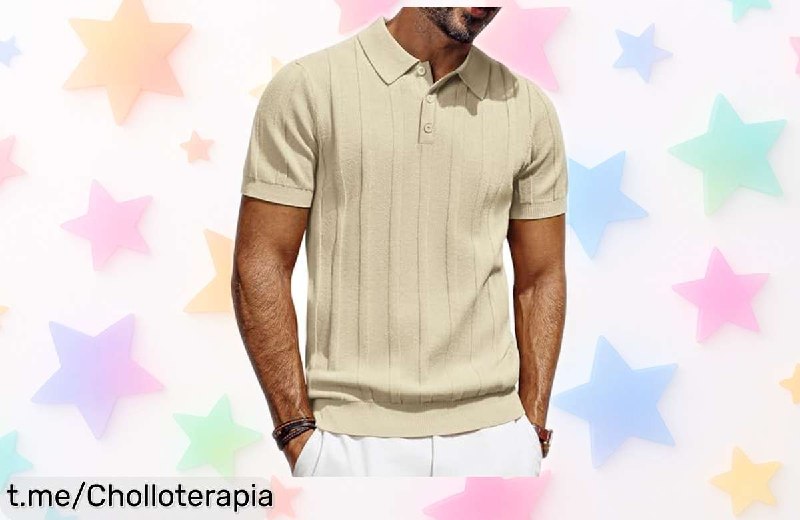 Polo Manga Corta PJ PAUL JONES Texturizado para Hombre