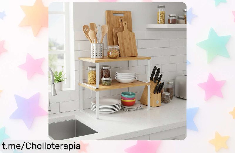 Pack 2 Estantes Extensibles SONGMICS para Cocina