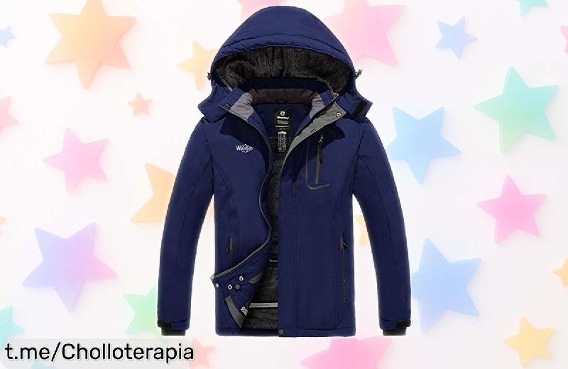 Chaqueta Impermeable y Térmica Wantdo para Hombre