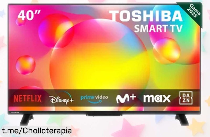 Televisor LED Toshiba 40" Full HD Smart TV con Dolby Audio