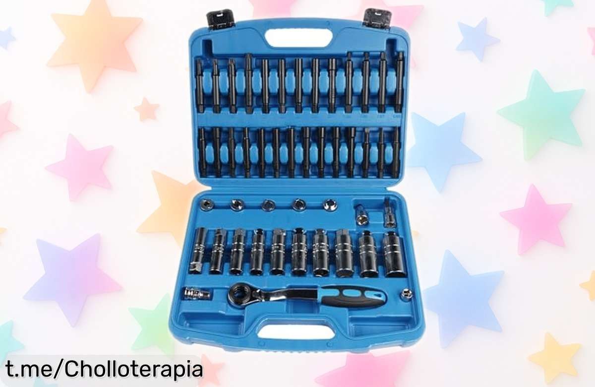 Kit Profesional de 47 Herramientas de Alta Resistencia para Amortiguadores y Tuercas