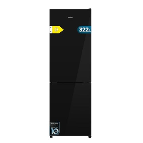 Frigorífico Combi Cecotec Bolero CoolMarket 322L con Multi Airflow y LED