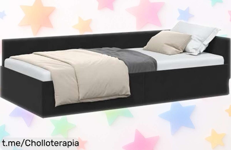 Estructura de Cama Esquina vidaXL en Terciopelo Negro - Transforma tu Espacio