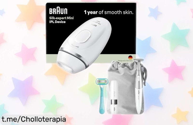 Depiladora Luz Pulsada Braun Silk·expert Mini PL1115