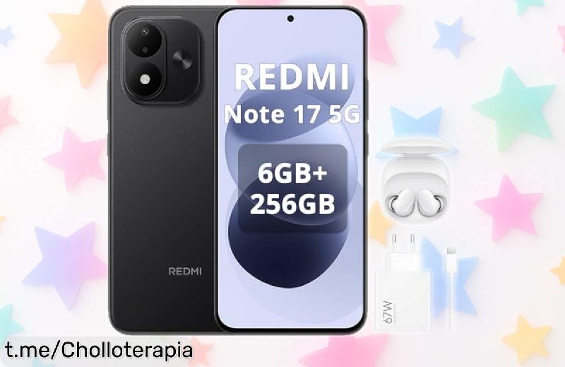 Xiaomi Redmi Note 17: Móvil con Batería Extrema y Pantalla AMOLED